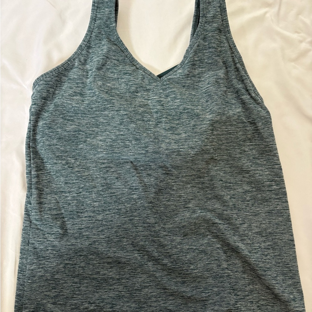 Senita Athletics Women's Dynamic Full Length Heather Pacific Tank